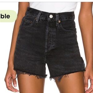 AGOLDE - Dee shorts size 24 color washed black